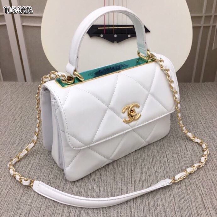 Ch**el top handle bags